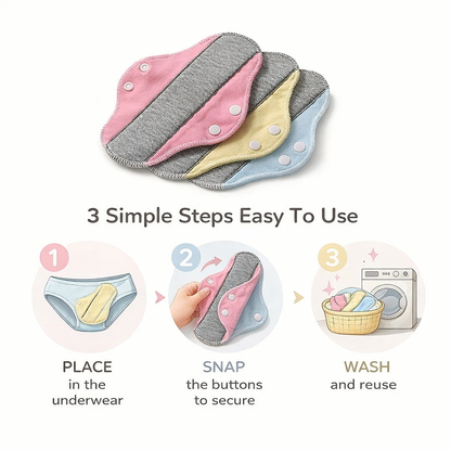 Waterproof Sanitary Pads - Stay Dry Everyday