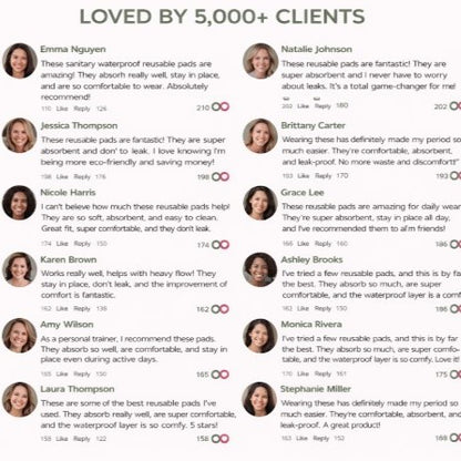 Waterproof Sanitary Pads - Stay Dry Everyday